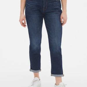 GAP Denim - Cuffed Mid Rise Girlfriend Style Jeans